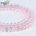 Wholsesale Gemstone Natural Quartz Round 5 8 10 12 14mm Pink Lotus Crystal Beads String